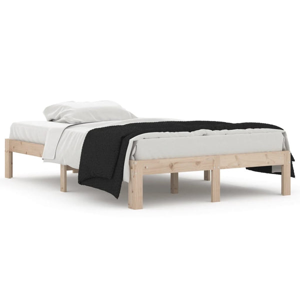 Bettgestell Rozini 120x190cm (Holz, Small Double)