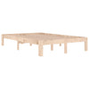 Bettgestell Rozini 120x190cm (Holz, Small Double)