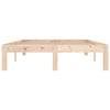 Bettgestell Rozini 120x190cm (Holz, Small Double)