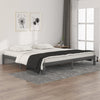 Graues Bettgestell Rozini 200x200cm (Kiefer)