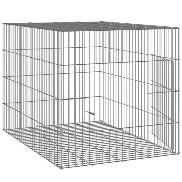 Verzinkter Kaninchenkäfig Expl 78x54x54cm (Eisen)