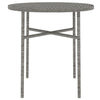 Graue Garten-Essgruppe Alonso (3-teilig Polyrattan)