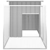 Grauer Hühnerstall Epaminondy 200x91x100cm (verzinkter Stahl)