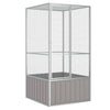 Vogelvoliere Celozena 111x107x211,5cm (verzinkter Stahl)