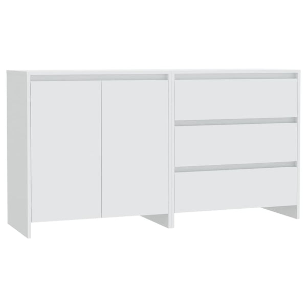 Weißes Sideboard Alimentare (2-teilig, Holz)