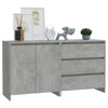 Betongraues Sideboard Alimentare (2-teilig, Holz)
