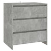 Betongraues Sideboard Alimentare (2-teilig, Holz)