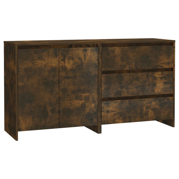 Räuchereiche Sideboard Alimentare Holz (2-teilig)
