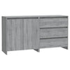 Graues Sideboard Alimentare (2-teilig, Sonoma Eiche)