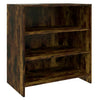 Sideboard Räuchereiche Ghergina Holz (3-teilig)