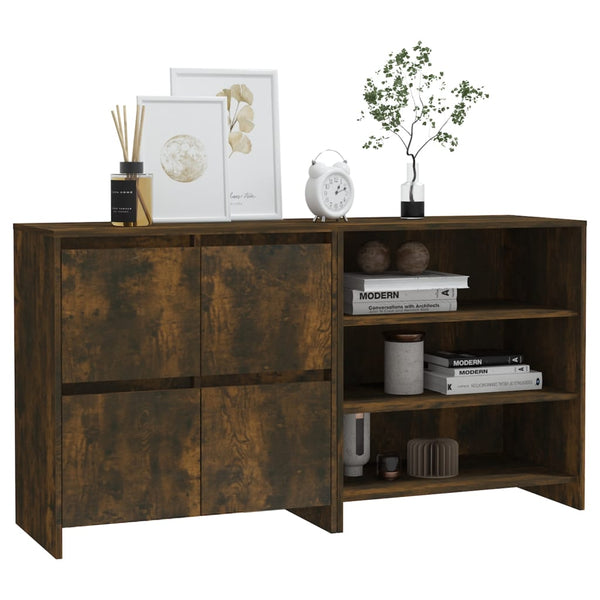 Räuchereiche Sideboard Sabet Holz (2-teilig)