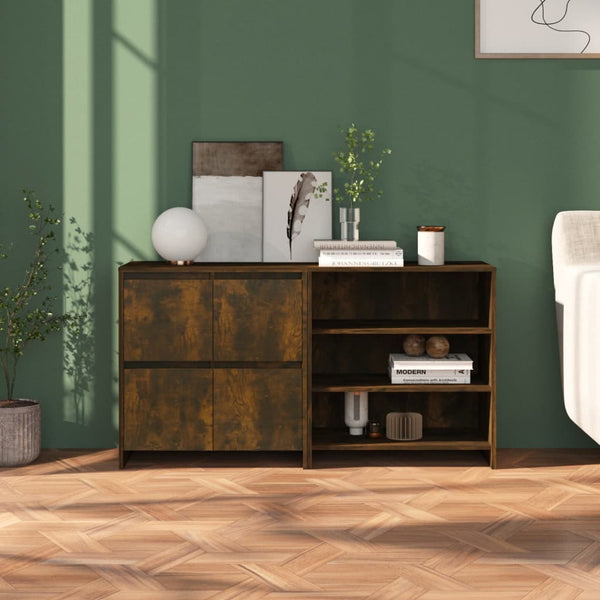 Räuchereiche Sideboard Sabet Holz (2-teilig)