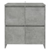2 Konsolen in Betongrau 70x41x75 cm Spanplatte