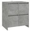 2 Konsolen in Betongrau 70x41x75 cm Spanplatte