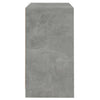 2 Konsolen in Betongrau 70x41x75 cm Spanplatte