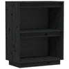 Schwarzer Konsolenschrank Jabra 60x34x75cm (Kiefer)