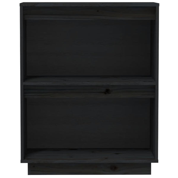 Schwarzer Konsolenschrank Jabra 60x34x75cm (Kiefer)