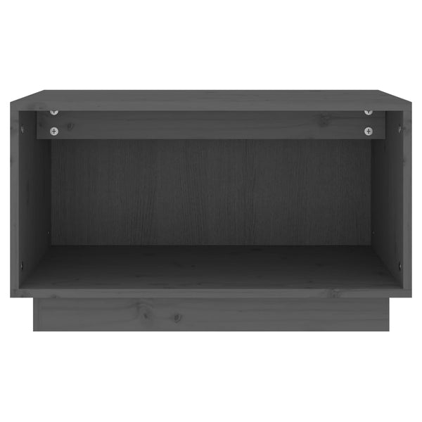 Graues TV-Möbel Ignant 60x35x35cm (Kiefer)