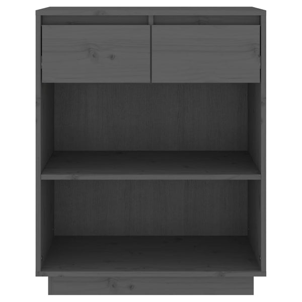 Grauer Konsolenschrank Jensen 60x34x75cm (Kiefer)