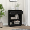 Schwarzer Konsolenschrank Jensen 60x34x75cm (Kiefer)