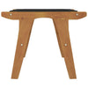 Gartensessel mit Fußstütze Vlascianu (Teak und Polyester)