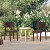 Mokka-Gartensessel Conceta (2er-Set Polypropylen)