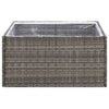 Grauer Blumenkasten And 80x80x40cm (Polyrattan)