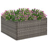 Grauer Blumenkasten And 80x80x40cm (Polyrattan)