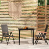 Gartenset Talasman, schwarz (3-teilig)