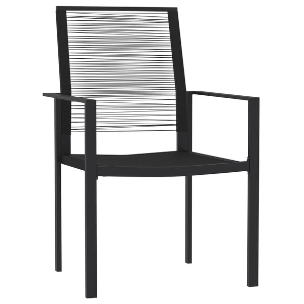 Garten-Essgruppe Irdenta (5-teilig), schwarz