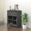 Graues Sideboard Rames 70x35x80cm (Kiefer)
