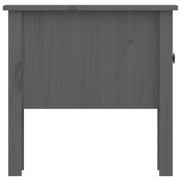 Harmaa sivupöytä Gevisan 50x50x49cm (mänty)