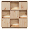 Schrank Fanilia 110,5x35x117cm (Kiefer)