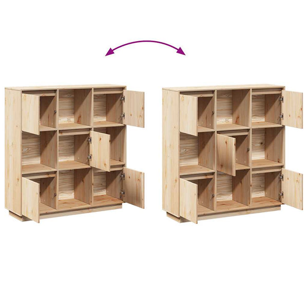 Schrank Fanilia 110,5x35x117cm (Kiefer)