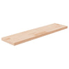 Unbehandeltes Regalbrett Mardane 80x20x2,5cm (Eiche)