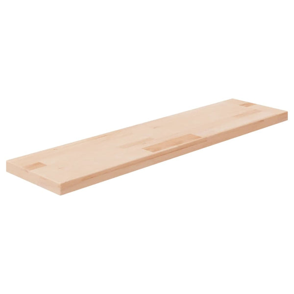 Unbehandeltes Regalbrett Mardane 80x20x2,5cm (Eiche)