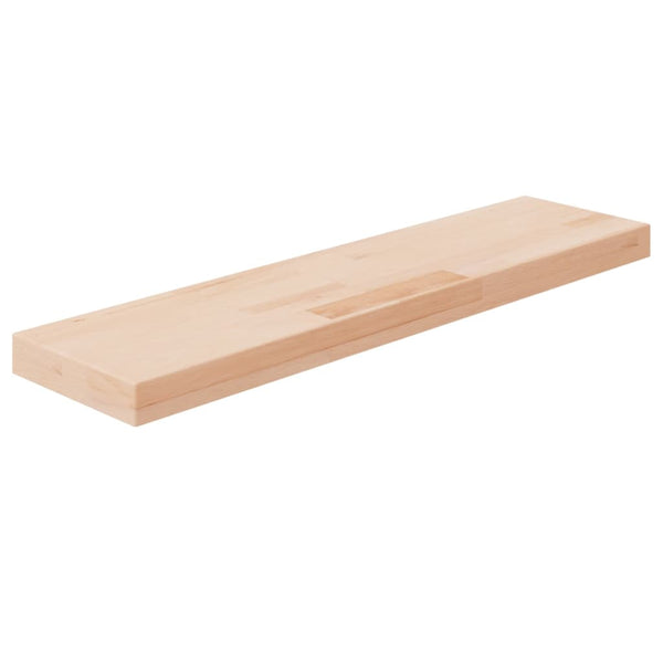 Unbehandeltes Regalbrett Mardane 80x20x4cm (Eiche)