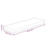 Unbehandeltes Regalbrett Mardane 80x20x4cm (Eiche)