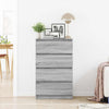Graues Sideboard Nance 60x35x98,5cm (Holz)