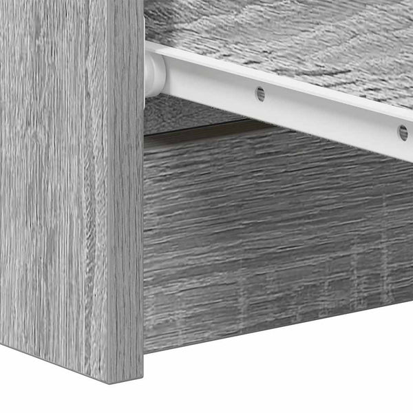 Graues Sideboard Nance 60x35x98,5cm (Holz)