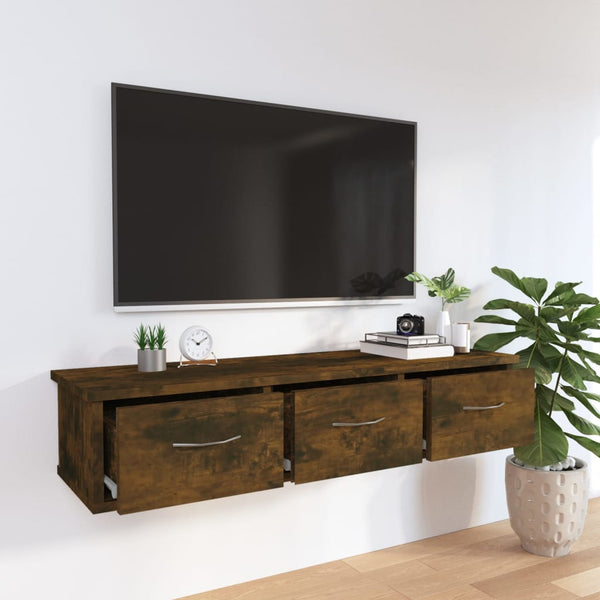 Savutammi tv-seinäkaappi Selvia 88x26x18,5cm (puinen)