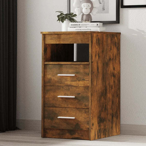 Räuchereichenkommode Slavita 40x50x76cm (Holz)