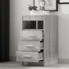 Graue Kommode Slavita 40x50x76cm (Holz)