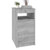 Graue Kommode Slavita 40x50x76cm (Holz)