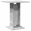 Grauer Bistrotisch Panahi 60x60x75cm (Holz)