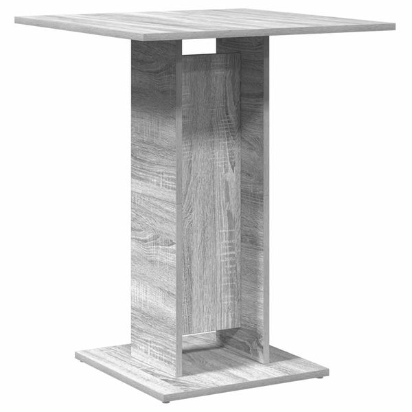 Grauer Bistrotisch Panahi 60x60x75cm (Holz)