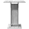 Grauer Bistrotisch Panahi 60x60x75cm (Holz)