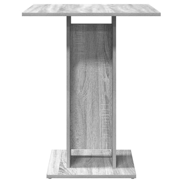 Grauer Bistrotisch Panahi 60x60x75cm (Holz)