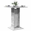 Grauer Bistrotisch Panahi 60x60x75cm (Holz)