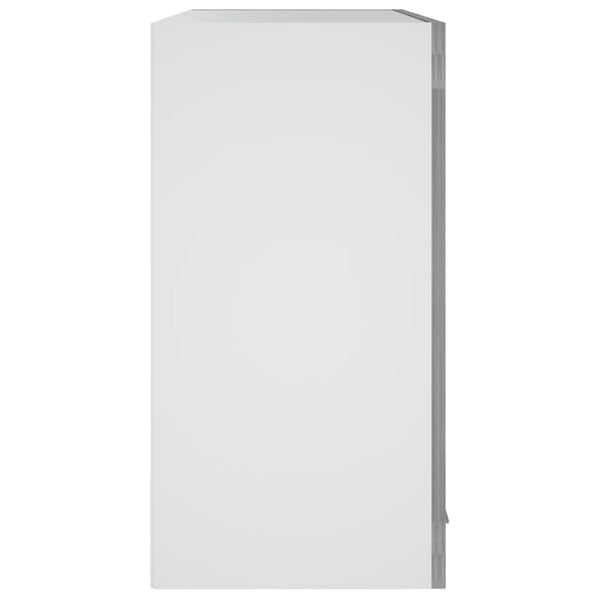 Grauer Hängeschrank Pompilas 60x31x60cm (Holz)